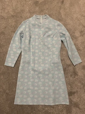 £5 • Buy VINTAGE Women’s Scuba A-line 60’s Dress Go-Go
