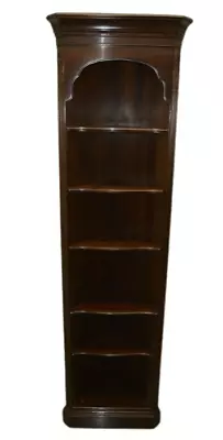 Ethan Allen Georgian Court Corner Bookcase Wall Unit Shelf Display 11-9217 225 C • $780