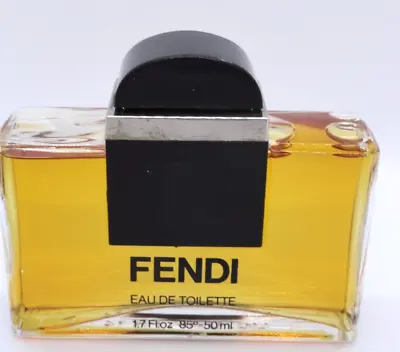 Rare Vintage FENDI Eau De Toilette Splash - 1.7 Fl. Oz. - Full Bottle • $175