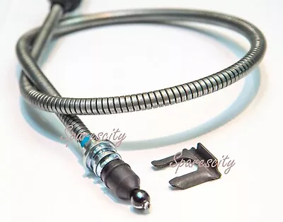 HANDBRAKE CABLE HQ HJ HX HZ WB REAR DRUM Ute/VAN 1 Tonner Hand Brake With Clip • $44.99