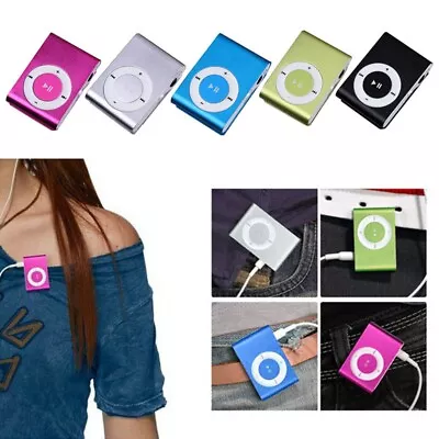 Stylish Design MP3 Player Mini Clip Support Walkman Music Media MP3 TF Card • $8.27