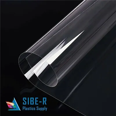 $4.93 • Buy Petg Clear Plastic Sheet 0.040  Vacuum Forming Rc Body Hobby You Pick Size ^