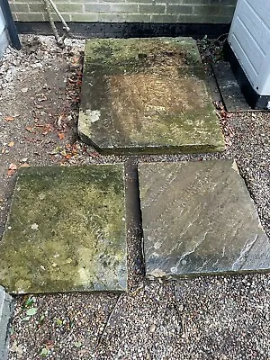 Large Reclaimed York Stone Flags / Slabs • £100