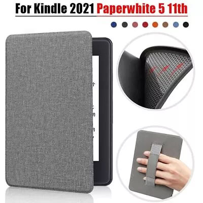 Shell With Handle Folio Case Smart Cover For Kindle Paperwhite 5 11th Gen 2021 • $18.04