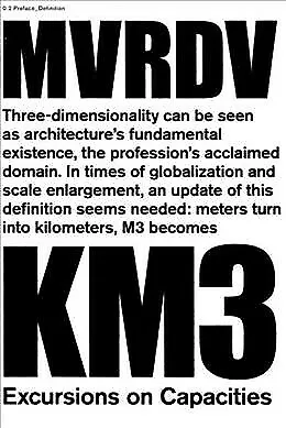 Mvrdv: Km3 : Excursions On Capacity Hardcover Brand New Free Shipping In T... • $68