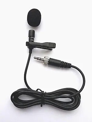 TIE CLIP LAPEL MIC LAVALIER MICROPHONE EW100 EW300 EW500 G2 G3 For Sennheiser  • £16.95