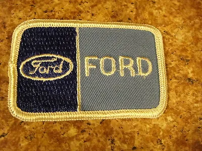 FORD MOTORS VINTAGE Patch For Hat Shirt Vest Unused Mustang Trucks NEW Old Stock • $9.99