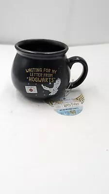 Harry Potter “Waiting For My Letter From Hogwarts” Cauldron Mug Cup Hedwig Owl • $14.99