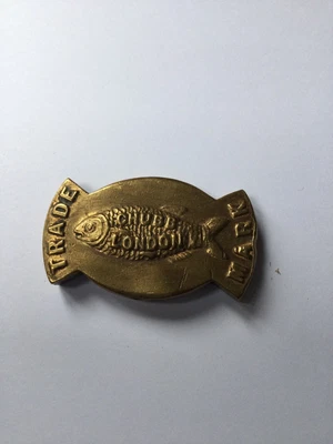 £15 • Buy Antique Chubb Fish Safe Escutcheon 