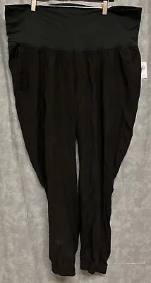 NEW Size XL Old Navy Maternity Jogger Pants Black • $14.50