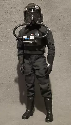 1/6 1:6 Custom Star Wars Tie Fighter Pilot Various Brands 12  Figure • £175