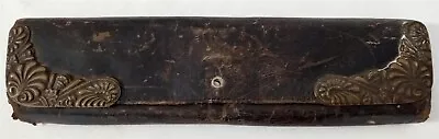 Antique Early Long Leather Wallet Coin Purse Vintage Victorian Unusual Long • $7.95