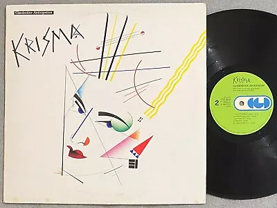 KRISMA Clandestine Anticipation CGD LP OG Press Minimal Synth Wave W Lyric Inner • $29.99