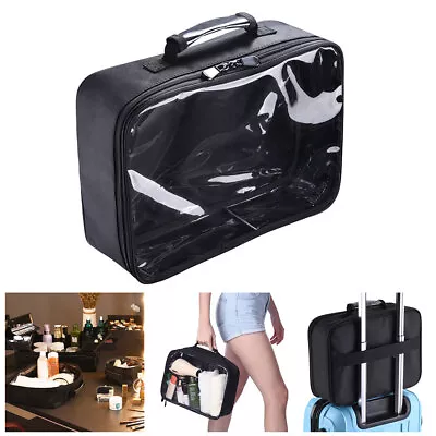BYOOTIQUE Portable Nylon Makeup Case Cosmetic Studio Party Artist Toiletry Bag • $19.71
