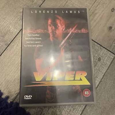 Viper Lorenzo Lamas Martial Arts Movie Dvd Uk Used • £1.99
