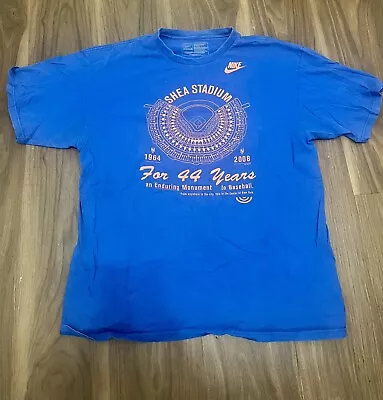 New York Mets Shea Stadium Nike T-Shirt Size L • $10