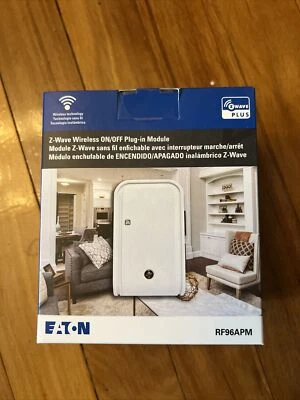 $25 • Buy Eaton Z-Wave Plus Wireless On/Off Plug-in Module, RF96APM