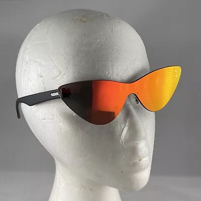 Unisex VONZIPPER 'ALT. Ubiquity' LL7 Rimless Sunglasses - Black Satin/Red Chrome • $50