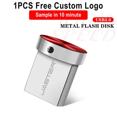 Mini Metal USB 3.0 Flash Drive Free Logo Pen Drive Real Capacity Memory Stick 8G • $5.15