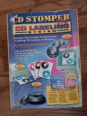 StompSoft CD Stomper Pro Labeling For PC Unix Mac Linux • $22