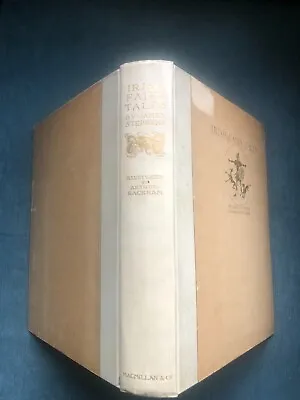 1920 Irish Fairy Tales Illus & Signed ARTHUR RACKHAM Ltd Edition Of 520 Vellum • £2000