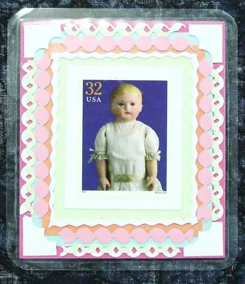 US American Dolls Stamp Magnet Martha Chase 1997 Scott 3151d Lamination New • $3.59