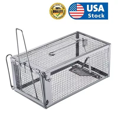 1PCS Live Humane Cage Trap For Squirrel Chipmunk Rat Mice Rodent Animal Catcher • $12.86