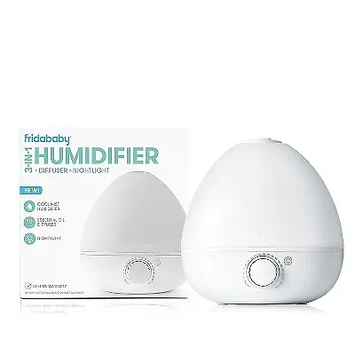 Frida Baby 3-in-1 Humidifier With Diffuser And Nightlight • $23.99