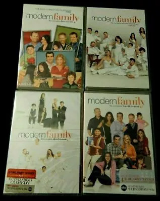 Modern Family Seasons 1-4 DVD Boxed Sets 3 4 New Sealed 1 2 Open Tv Series • $13.95