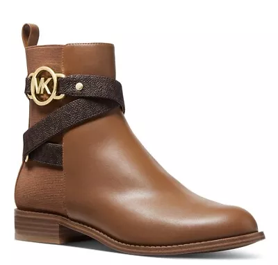 New Michael Kors 6.5 Leather Booties Womens • $65