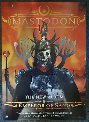MASTODON - EMPEROR OF SAND A2 Album Promo Poster • $15