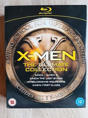 (marvel) X-men - 5 Movie Set - Ultimate Edition Blu Ray Boxset - 555 Minutes • £2.99
