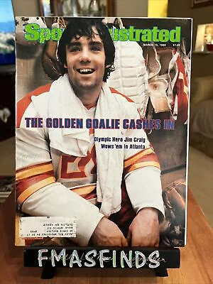 JIM CRAIG OLYMPIC HOCKEY GOALIE Sports Illustrated 1980 • $9.99