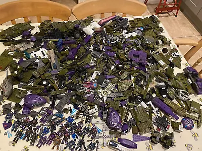 Massive HALO Mega Bloks Mixed Bundle JobLot Inc Mini-figures & Weapons • £9.99