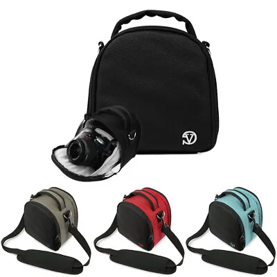 VanGoddy Case DSLR Cameras Crossbody Bag For Canon EOS R5 / EOS R6 / M50 Mark II • $34.95