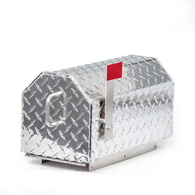 Indestructible Amish-Made Durable Aluminum Mailbox With Magnetic Closure Silver • $139.98