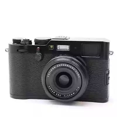 FUJIFILM Fuji X100F Digital Camera Black Shutter Count 8500 Shots • $1153