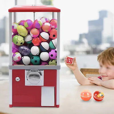 Candy Vending Machine Gumball Vending Device 1.1-2.1  Big Capsule Prize Machine • $108.31