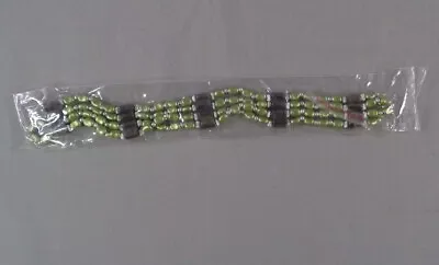 Magnetic Therapy Hematite 36  Green Beaded Necklace Bracelet Choker Anklet • $9.99