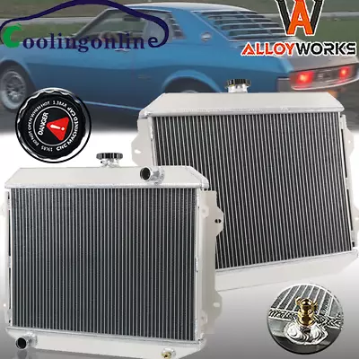 3 Core Aluminium Radiator Fits 1973-1977 Toyota Celica Ra23 Ra28 18r 18rc Manual • $209