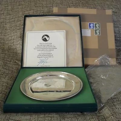 £245 • Buy LIMITED EDITION SILVER SALVER BRIGADIER GERARD, 1970-72 No.1044