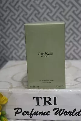 VERA WANG BOUQUET Eau De Parfum Women Spray 3.4 Fl. Oz. Sealed • $63.36