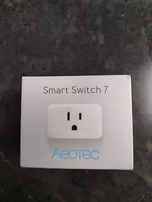 $64.99 • Buy ~NEW~ Aeotec Smart Switch 7, Gen7 Z-Wave Plus, Smart Plug, Power Monitor[ZWA023]