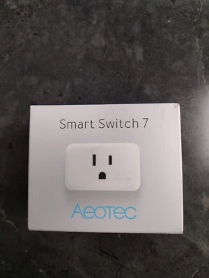 $64.99 • Buy ~NEW~ Aeotec Smart Switch 7, Gen7 Z-Wave Plus, Smart Plug, Power Monitor[ZWA023]