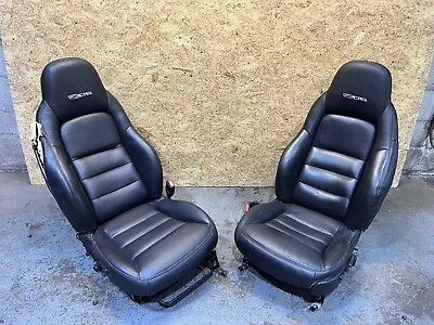 OEM 07-10 Corvette C6 Z06 Seats Pair Leather Driver Set Passenger Black • $999