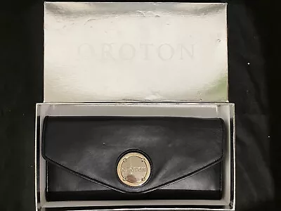 Vintage Oroton Leather Bag Clutch - 11019415003 - Original Packaging  • $54.50