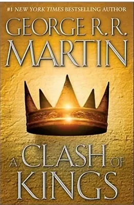 New! A Clash Of Kings Hardcover Game Of Thrones Book 2 George R. R. Martin HC • $22.48