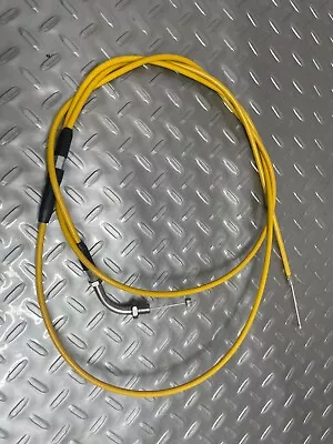 Scooter GY6 150cc OKO KOSO MIKUNI PWK Flatside Throttle YELLOW Cable 76  • $9.95