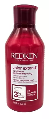 Redken Color Extend Conditioner 10 Fl Oz Color Treated Hair NEW DAMAGED LABEL • $11.99