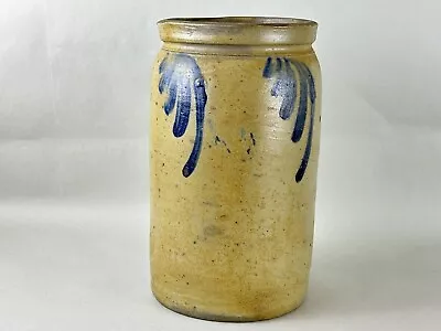 Antique Long Blue Swags JAMES RIVER CROCK David Parr Rockets Landing Richmond VA • $429.69